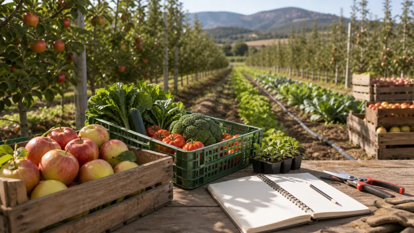 Cultivos y producción organizada de ORPO