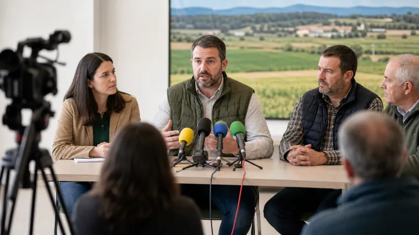 Sala de prensa y comunicación de ASAJA Huesca